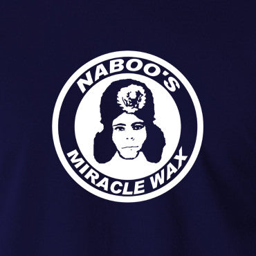 The Mighty Boosh - Naboo's Miracle Wax - Men's T Shirt - navy