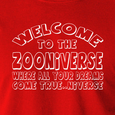 The Mighty Boosh - Welcome To The Zooniverse - Men's T Shirt