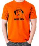 The Pink Panther - Inspector Clouseau, Swine Bird - Men's T Shirt - orange