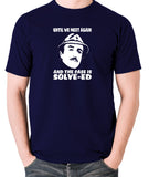 The Pink Panther - Inspector Clouseau, And the Case is Solve-ed - Men's T Shirt - navy