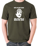 The Pink Panther - Inspector Clouseau, And the Case is Solve-ed - Men's T Shirt - olive