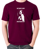 The Shawshank Redemption - Get Busy Livin' Or Get Busy Dyin' - Men's T Shirt - burgundy