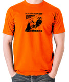 The Thing - You're Gonna Have To Sleep Sometime MacReady - Men's T Shirt - orange