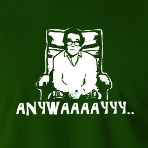 The Two Ronnies - Ronnie Corbett, Anywayyyy - Men's T Shirt