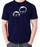 The Two Ronnies - It's Goodnight From Me And It's Goodnight From Him - Men's T Shirt - navy