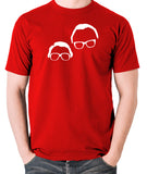 The Two Ronnies - It's Goodnight From Me And It's Goodnight From Him - Men's T Shirt - red