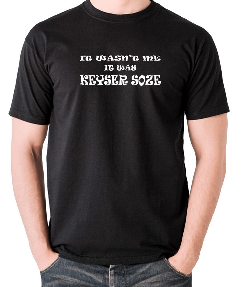 Usual Suspects T Shirt Wasn t Me It Was Keyser Soze Revolution Ape