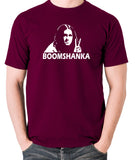 The Young Ones - Neil Boomshanka - Men's T Shirt - burgundy