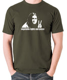 The Young Ones - Neil Vegetable Rights And Peace - Men's T Shirt - olive