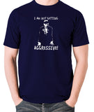 The Young Ones - Rick I Am Not Getting Aggressive - Men's T Shirt - navy
