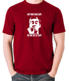 Tony Hancock - Hancock's Half Hour - What About Magna Carta Did She Die In Vain - Men's T Shirt - brick red