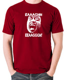 Total Recall - Douglas Quaid, EEAAAGHH - Men's T Shirt - brick red