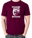 Total Recall - Douglas Quaid, EEAAAGHH - Men's T Shirt - burgundy