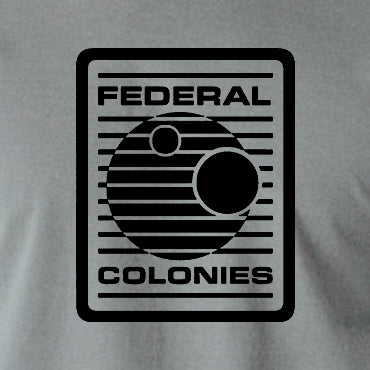 Total Recall - Federal Colonies Badge - Mens T Shirt