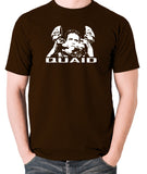 Total Recall - Quaid - Men's T Shirt - chocolate