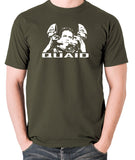 Total Recall - Quaid - Men's T Shirt - olive