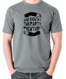 Total Recall - See You at the Party Richter - Men's T Shirt - grey