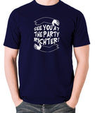 Total Recall - See You at the Party Richter - Men's T Shirt - navy