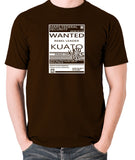 Total Recall - Wanted Poster, Kuato Lives - Men's T Shirt - chocolate