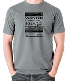 Total Recall - Wanted Poster, Kuato Lives - Men's T Shirt - grey