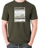 Total Recall - Wanted Poster, Kuato Lives - Men's T Shirt - olive