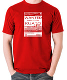 Total Recall - Wanted Poster, Kuato Lives - Men's T Shirt - red