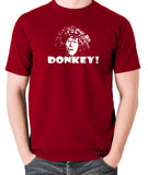 The Smell of Reeves and Mortimer - Uncle Peter, Donkey - Men's T Shirt - brick red