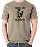 Shooting Stars - Donald Cox The Sweaty Fox - Mens T Shirt - khaki