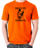Shooting Stars - Donald Cox The Sweaty Fox - Mens T Shirt - orange