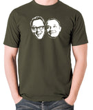 Shooting Stars - Vic and Bob - Men's T Shirt - olive