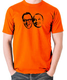 Shooting Stars - Vic and Bob - Men's T Shirt - orange