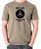 Westworld - Delos,  The Vacation Of The Future Today - Men's T Shirt - khaki