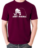 Young Frankenstein - Igor, Abby Normal - Men's T Shirt - burgundy