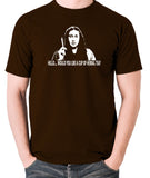 The Young Ones Herbal Tea T Shirt chocolate