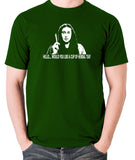 The Young Ones Herbal Tea T Shirt green