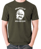 Open All Hours - Albert Arkwright, Granville Fetch Your Cloth - Men's T Shirt - olive