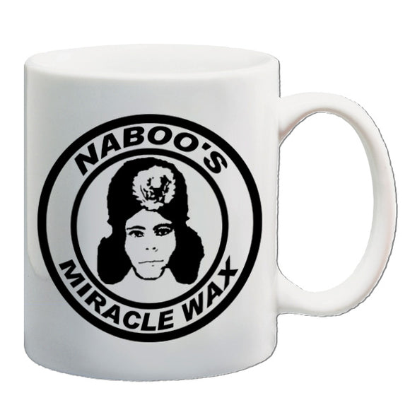 The Mighty Boosh Inspired Mug - Naboo's Miracle Wax