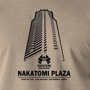 Die Hard Inspired T Shirt - Nakatomi Plaza Century City Los Angeles California 90213