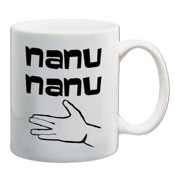 Mork And Mindy Inspired Mug - Nanu Nanu