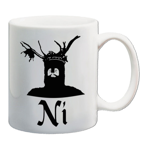 Monty Python And The Holy Grail Inspired Mug - The Knights Who Say Ni!