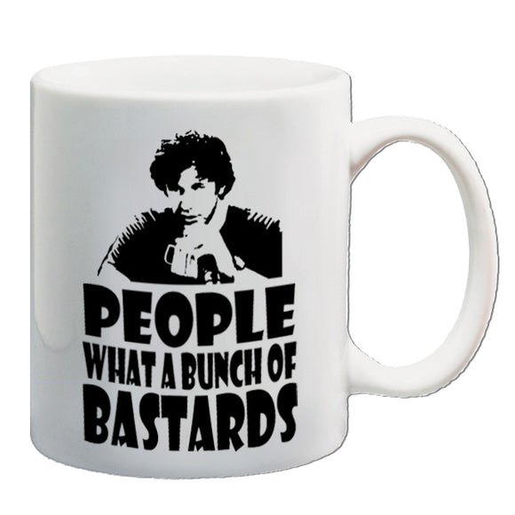 The IT Crowd Inspired Mug - People, What A Bunch Of Bastards