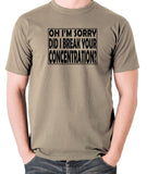 Pulp Fiction Inspired T Shirt - Oh I'm Sorry, Did I Break Your Concentration?