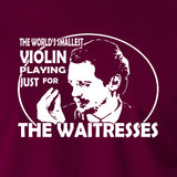 Reservoir Dogs - Mr Pink, The Worlds Smallest Violin Playing Just for the Waitresses - Men's T Shirt