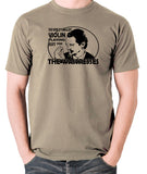 Reservoir Dogs - Mr Pink, The Worlds Smallest Violin Playing Just for the Waitresses - Men's T Shirt - khaki