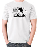 Reservoir Dogs - Mr Pink, The Worlds Smallest Violin Playing Just for the Waitresses - Men's T Shirt - white