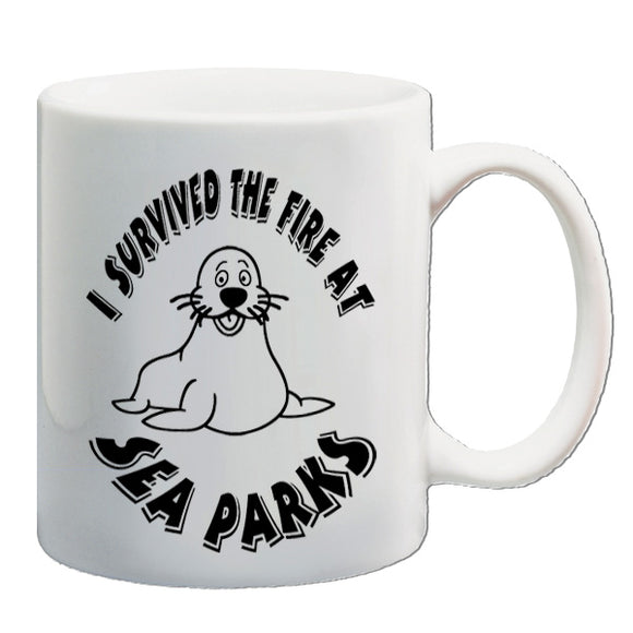 The IT Crowd Inspired Mug - I Survived The Fire At Sea Parks