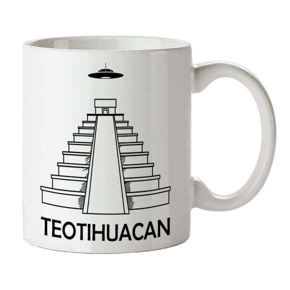 Ancient Mesoamerican Mug - Teotihuacan, Pyramid Of The Sun