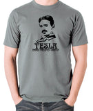 Nikola Tesla T Shirt - Tesla Energy Vibration Frequency