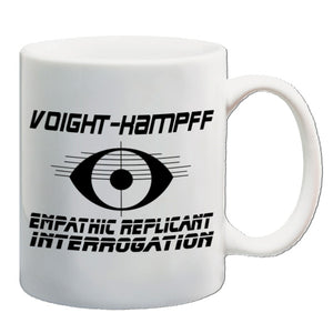 Blade Runner Inspired Mug - Voight Kampff Empathic Replicant Interrogation