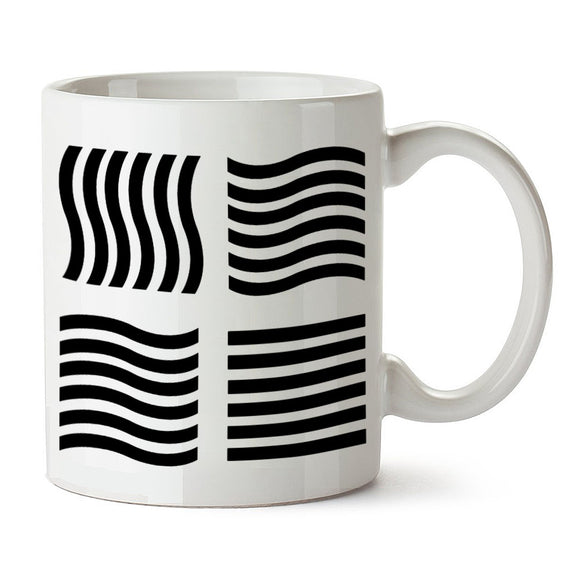 Fifth Element Inspired Mug - Four Elements Waves
